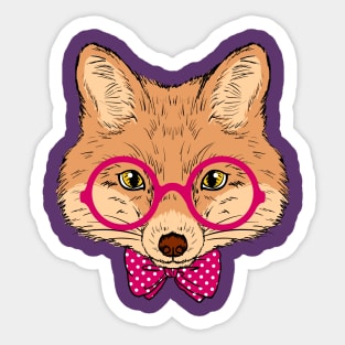 Mrs. Fox Sticker